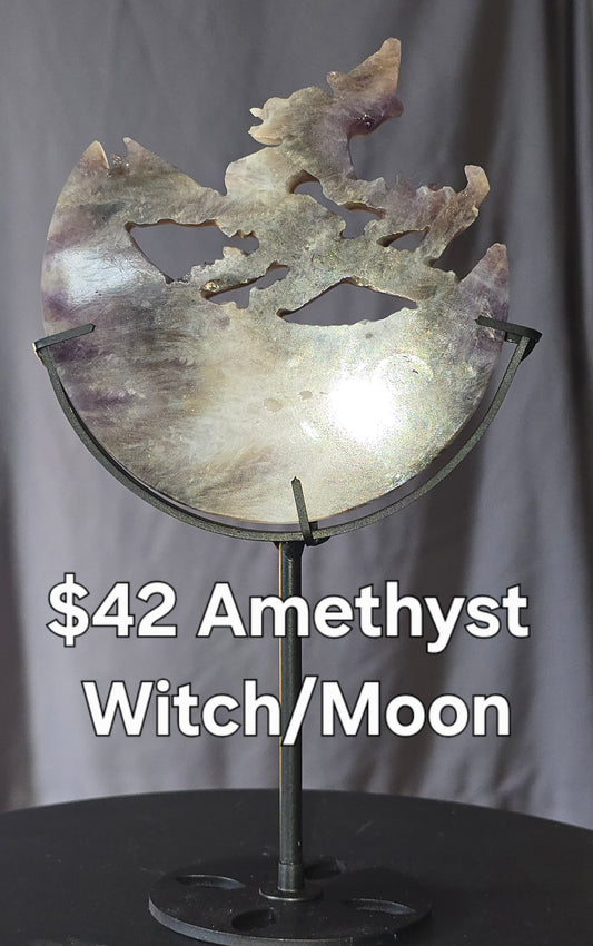 S0439 Amethyst Witch/Moon