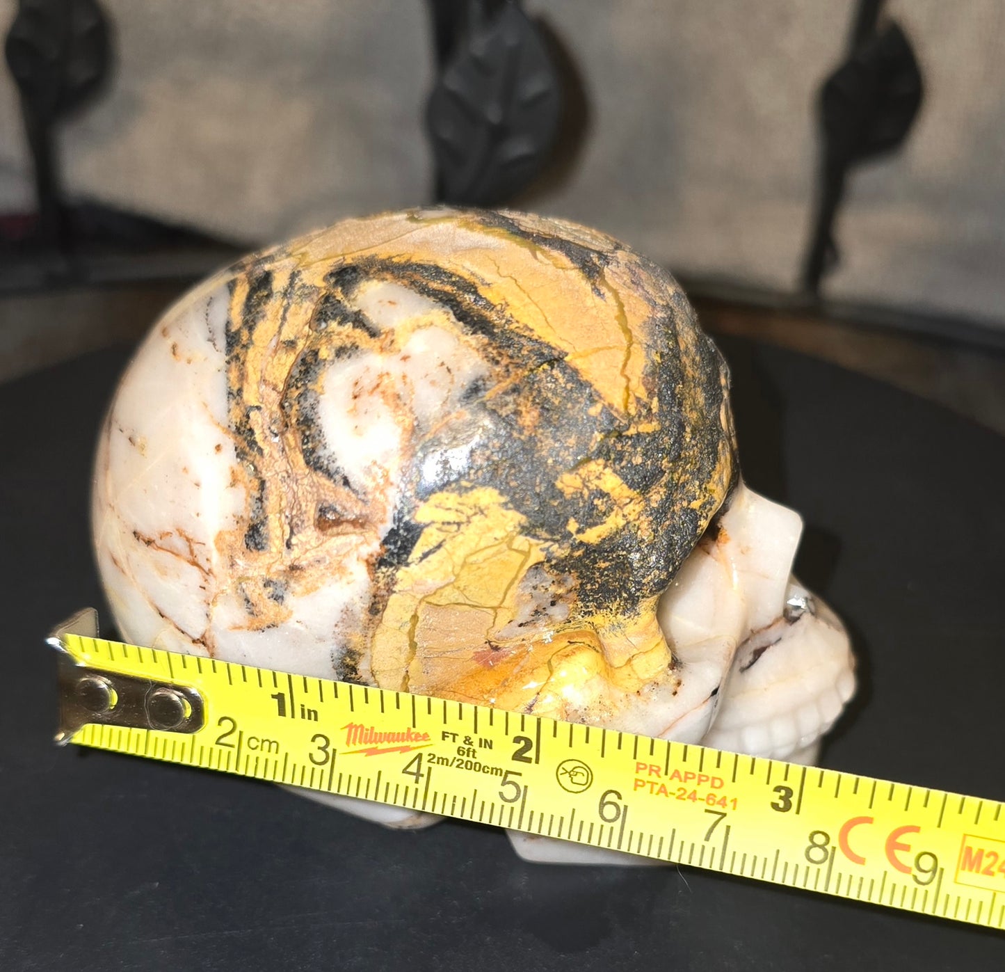 S0056 Hiso Jasper Skull