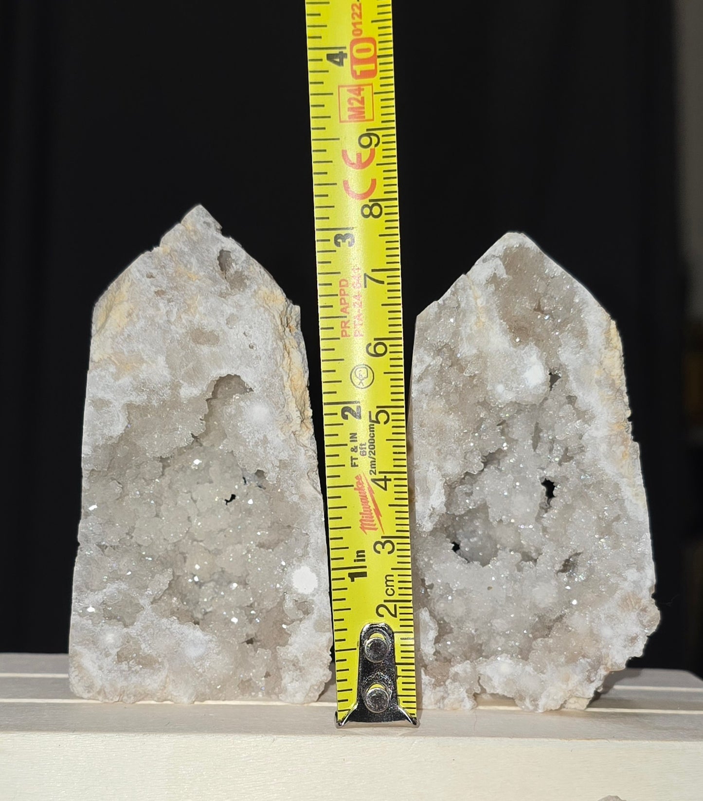 S0435 Druzy Quartz Tower