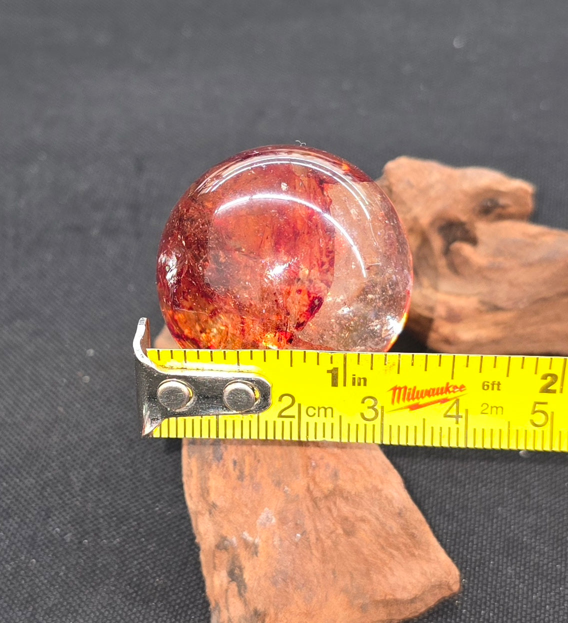 S0037 Madagascar Heat-treated Fire Quartz