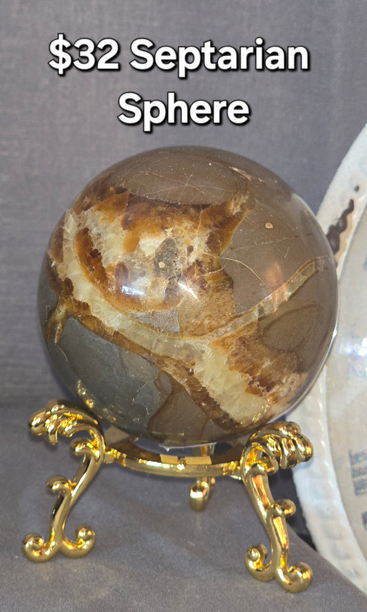 Septarian Sphere