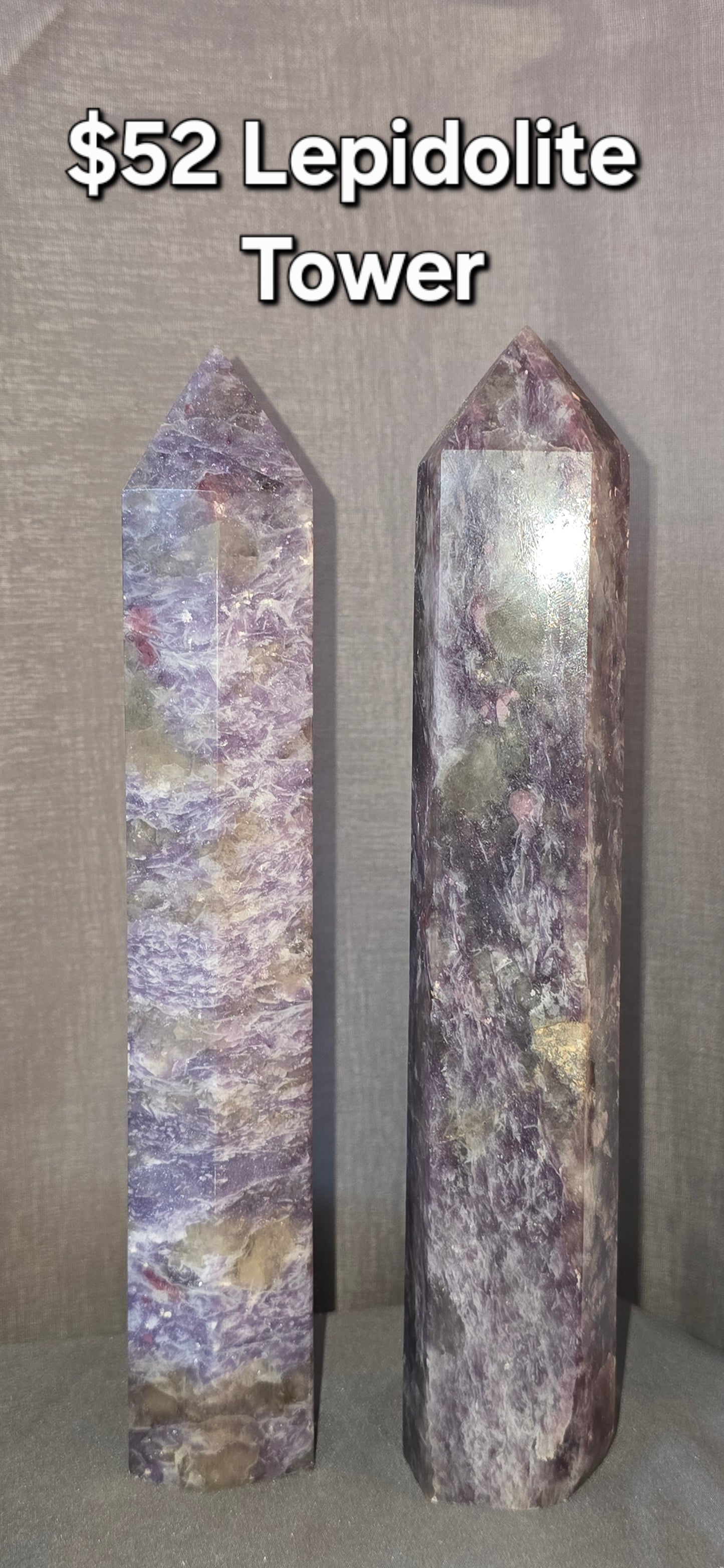 Lepidolite Tower