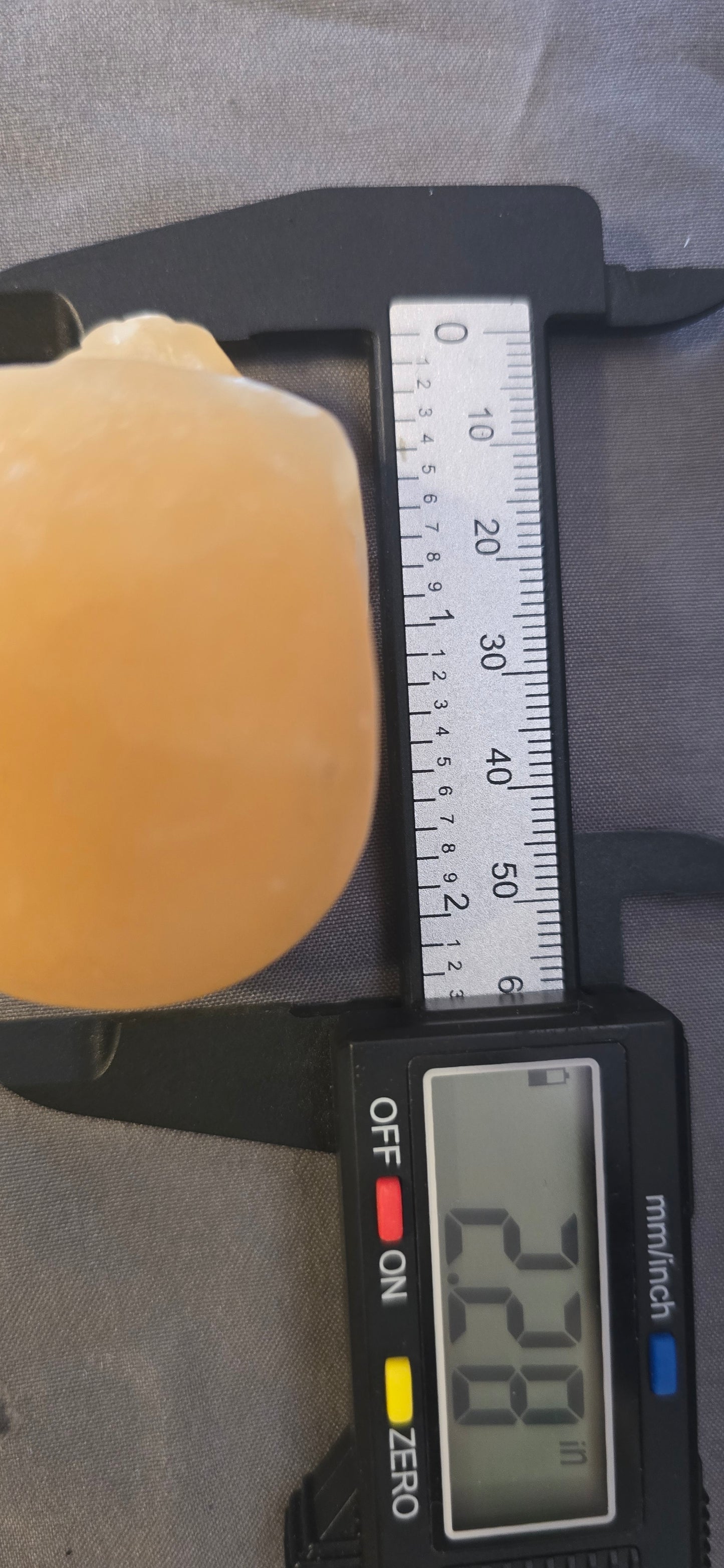 Honey  Calcite Skull