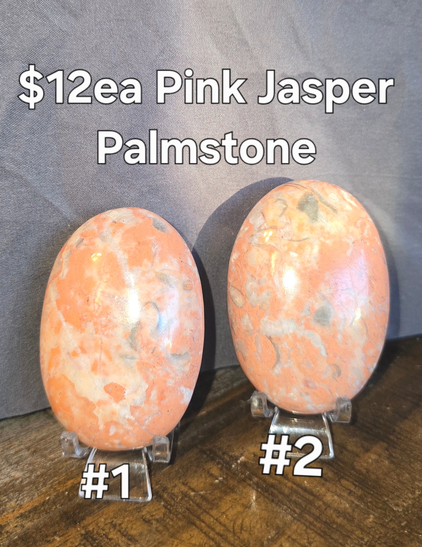 S0284 Pink Jasper Palmstone