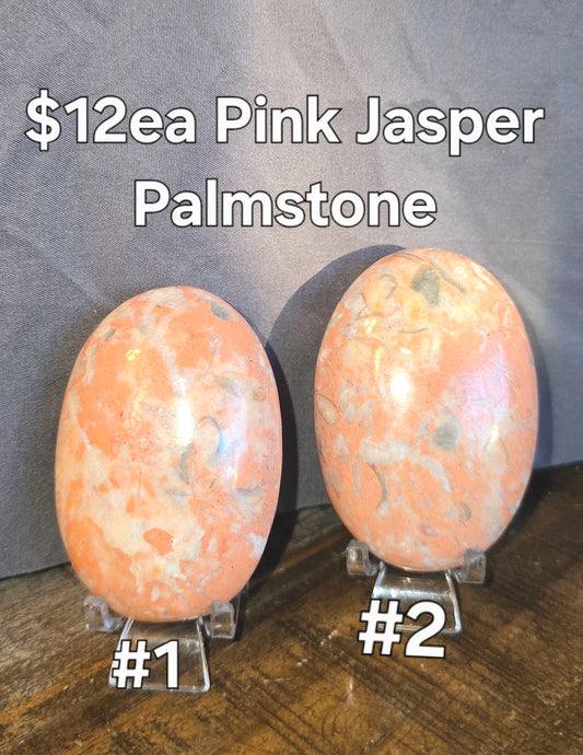 S0284 Pink Jasper Palmstone