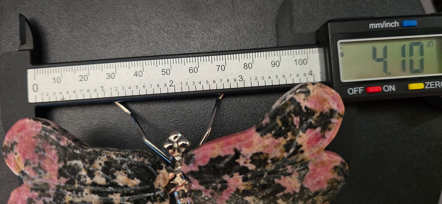 Rhodonite Dragonfly