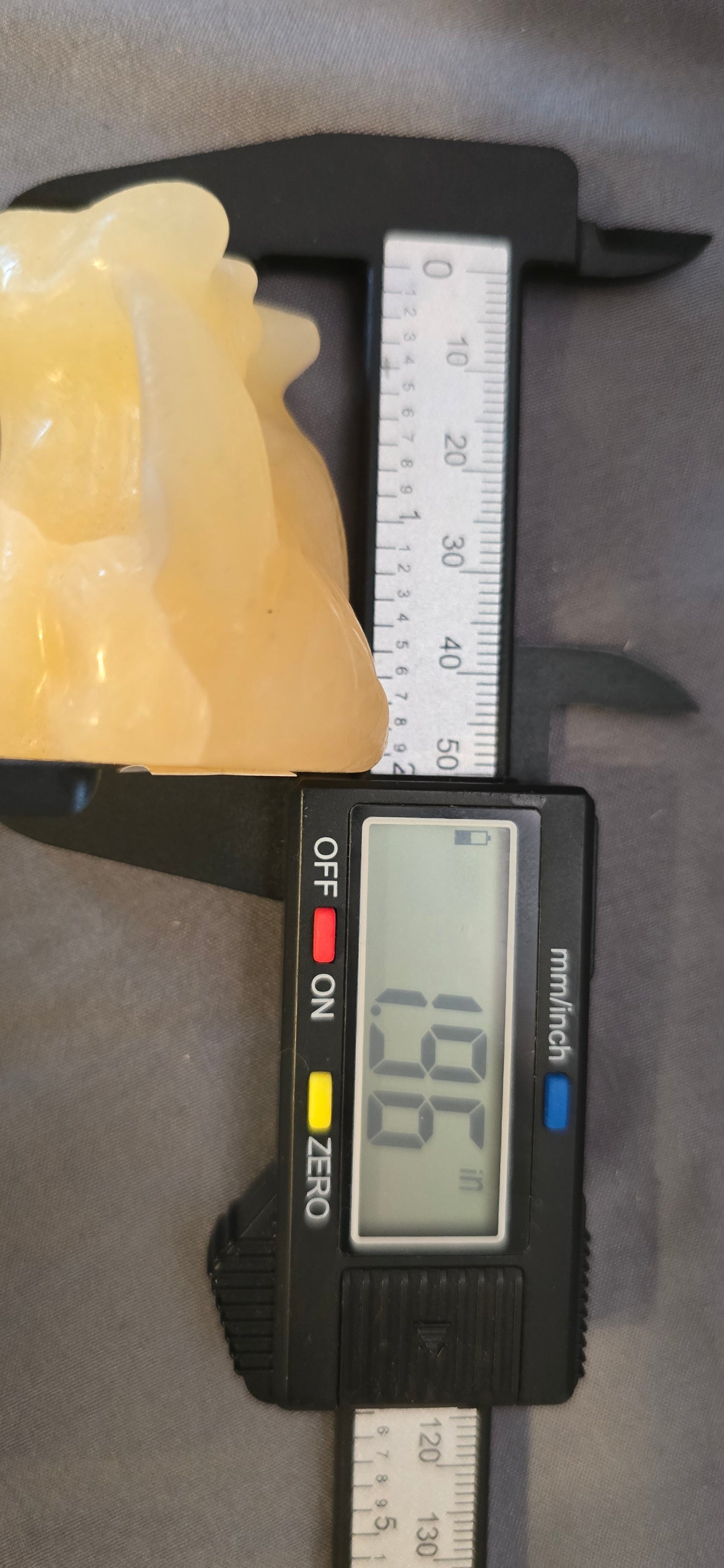 Honey Calcite "Toothless" Dragon