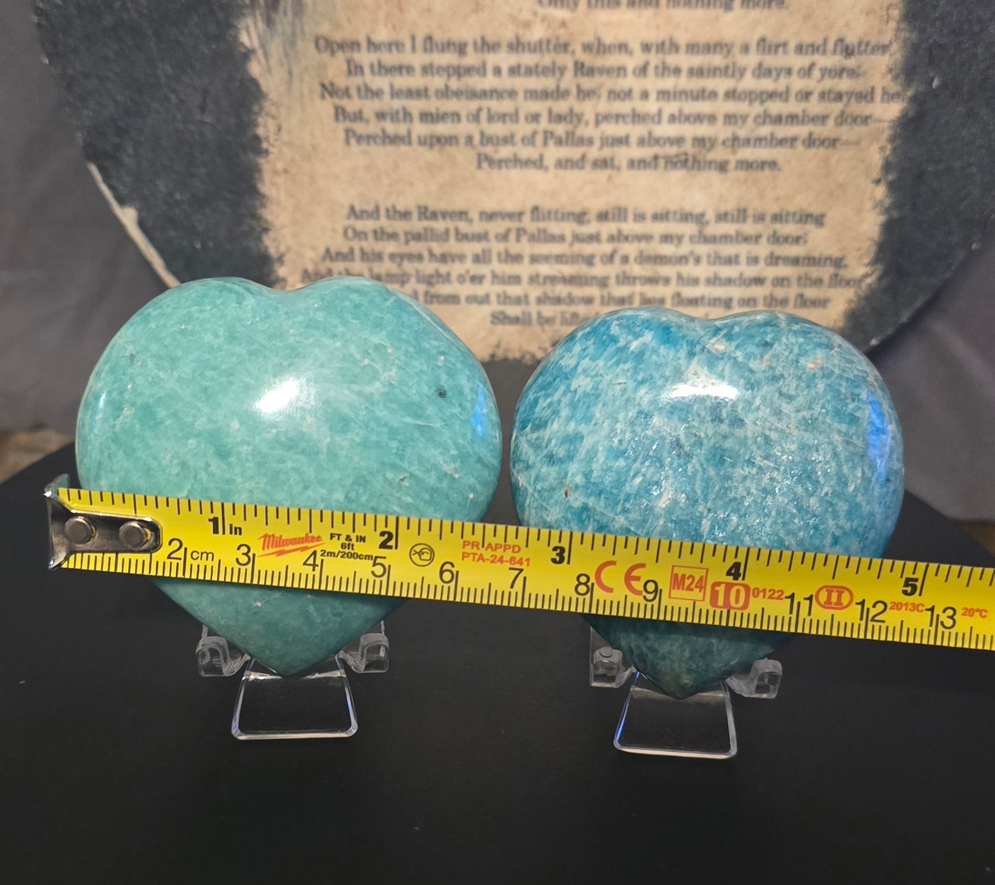 S0153 Amazonite Heart