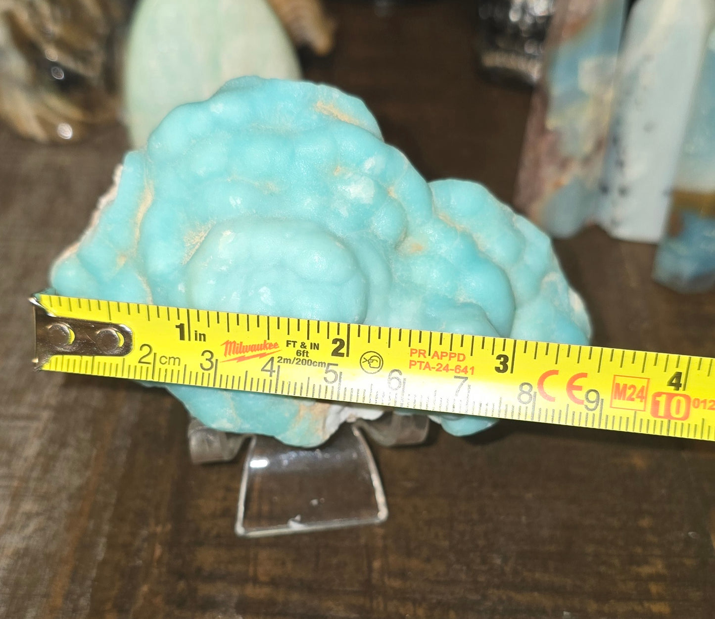 S0110 Blue Aragonite Raw