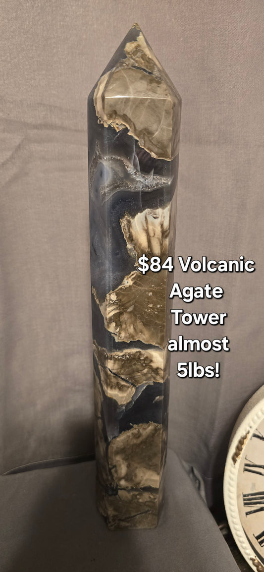 Volcanic Agate Tower