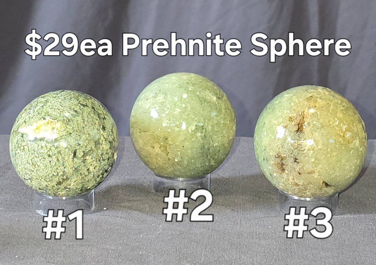 S0474 Prehnite Sphere