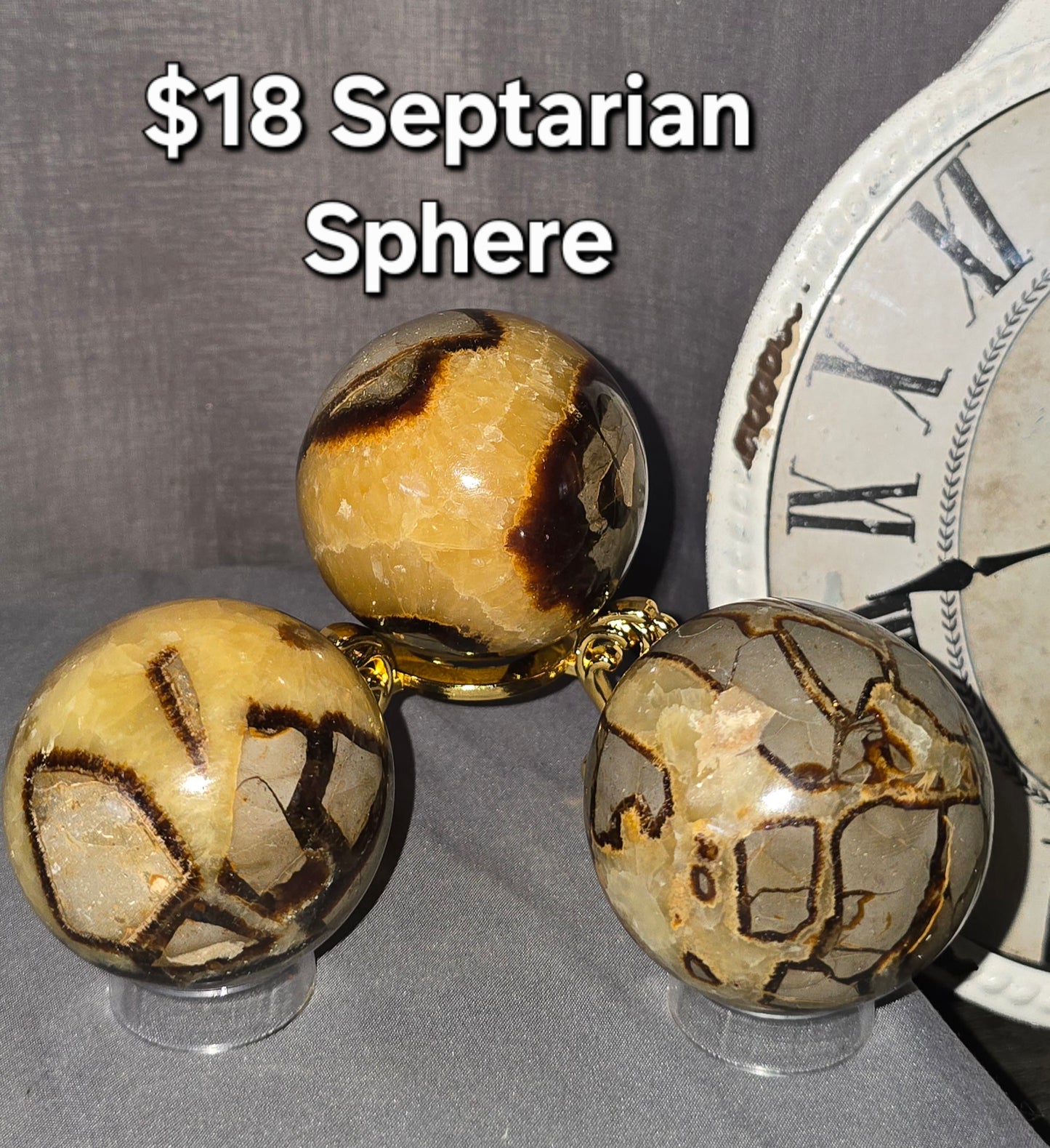 Septarian Sphere