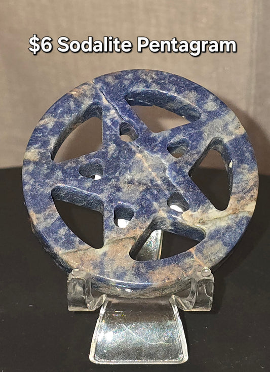 Sodalite Pentacle