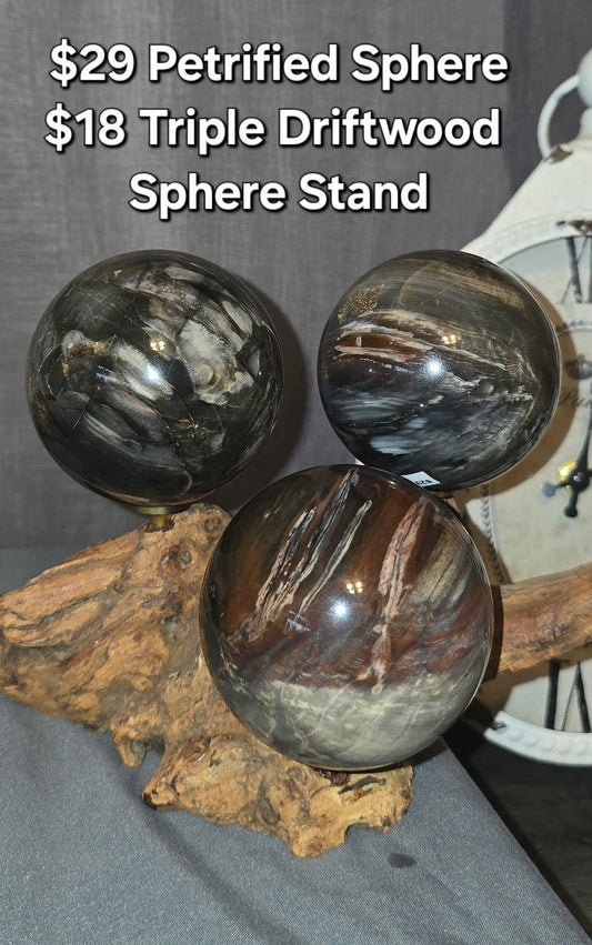 Petrified Wood Sphere