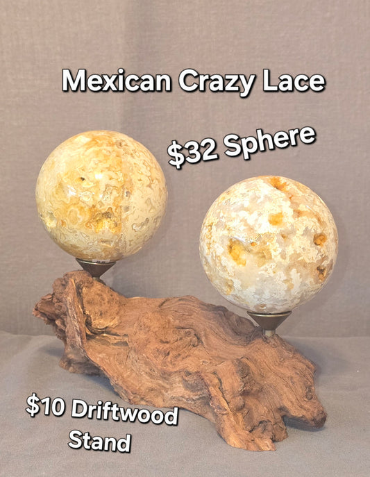 Mexican Crazy Lace Sphere