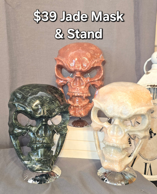 Jade Mask & Stand