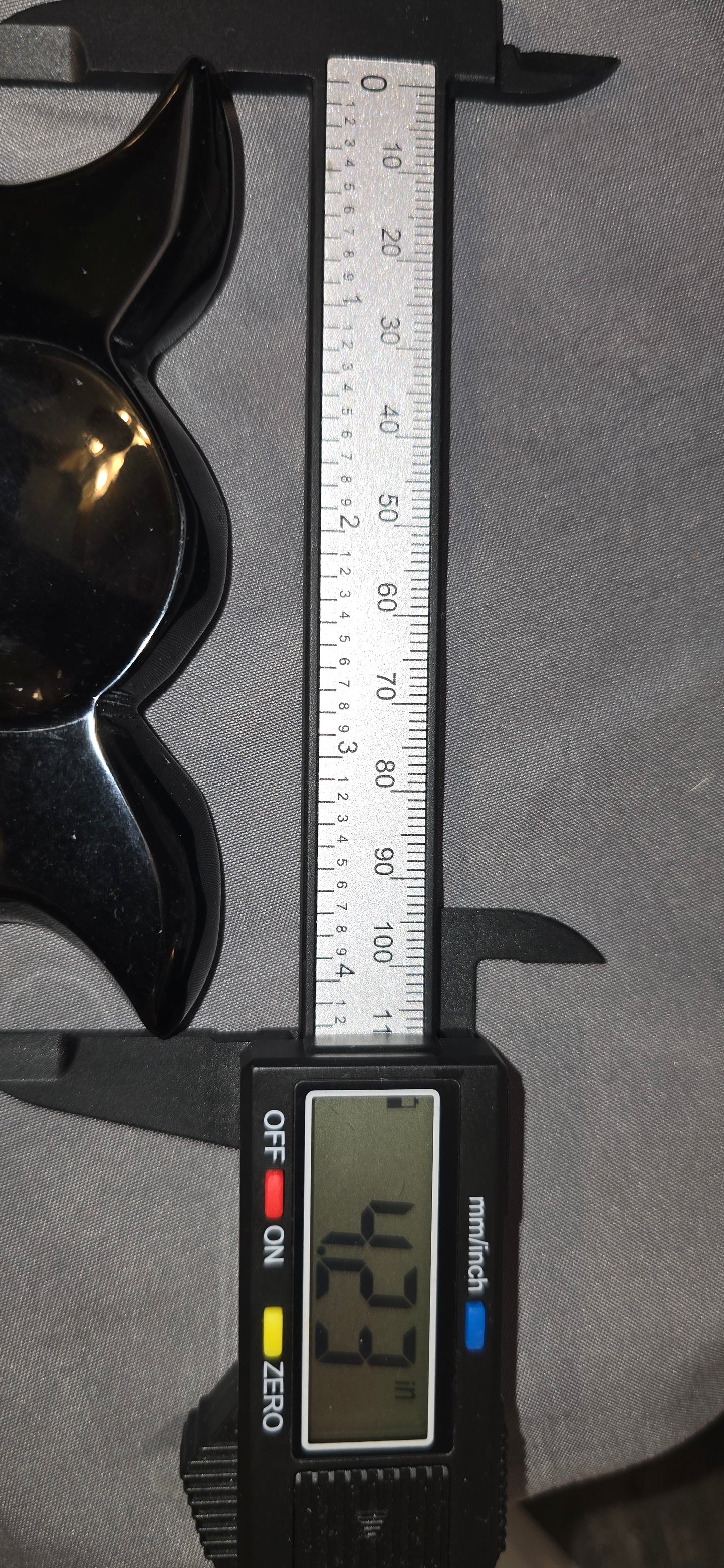 Obsidian Triple Moon Dish