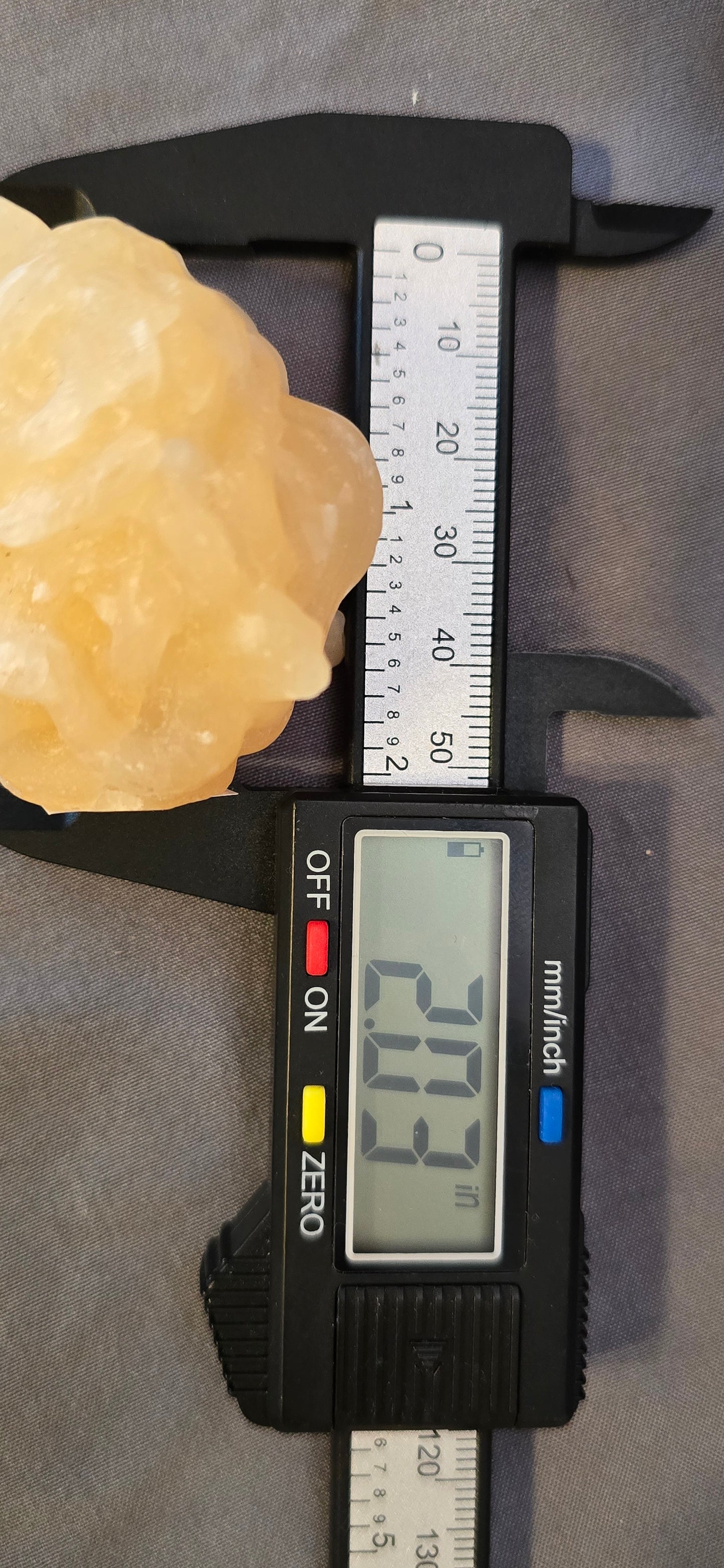 Honey Calcite Medusa