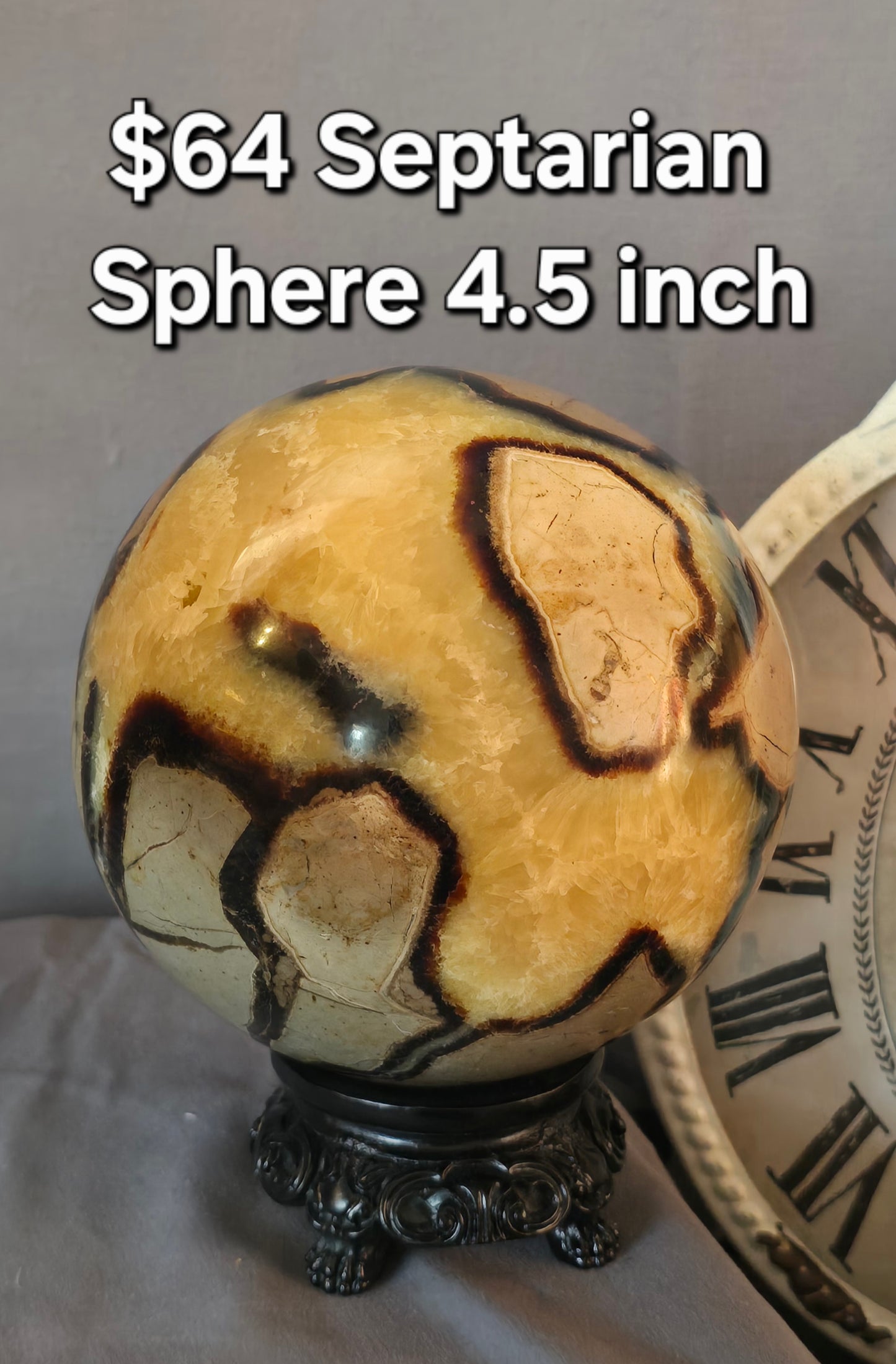 Septarian Sphere