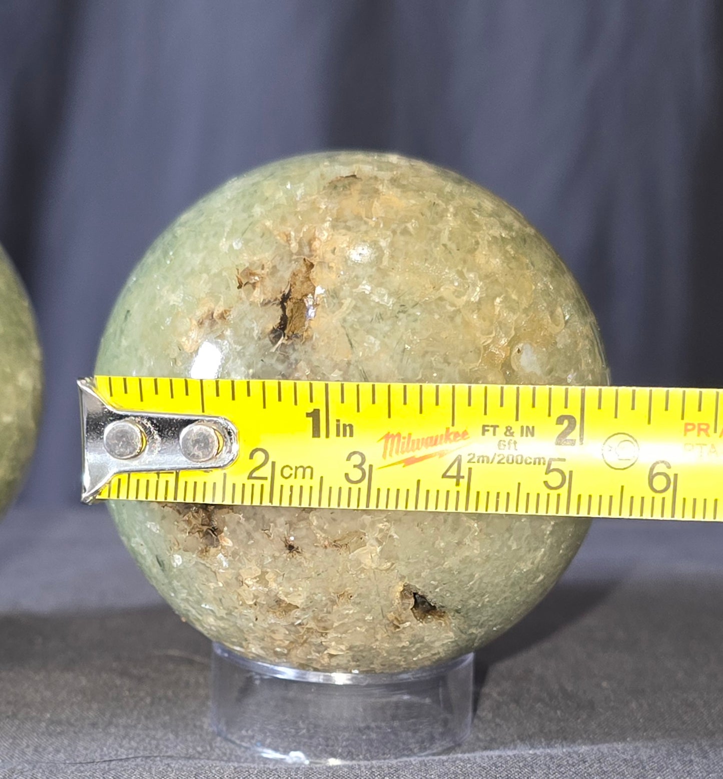 S0474 Prehnite Sphere