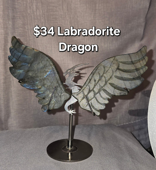 Labradorite Dragon