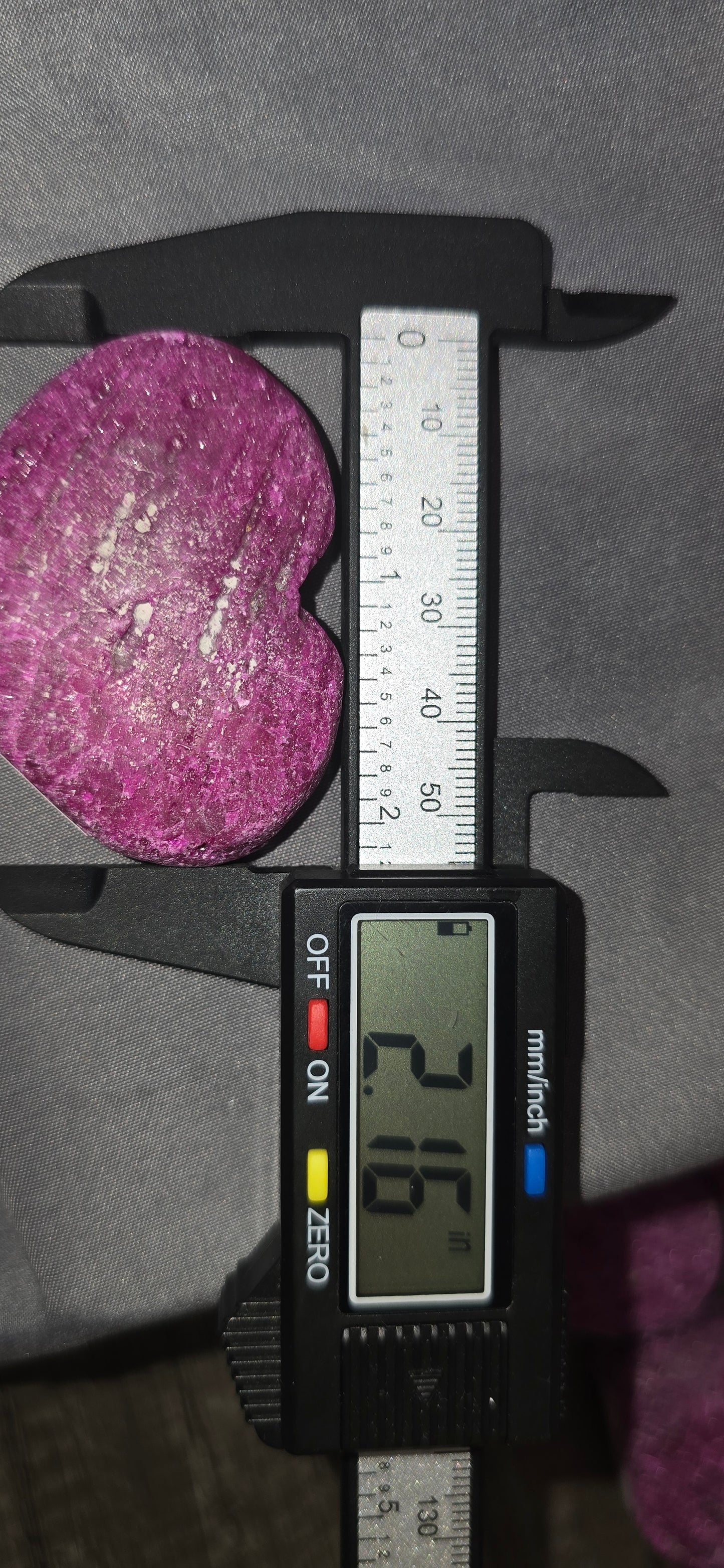 Honeycomb Ruby Heart