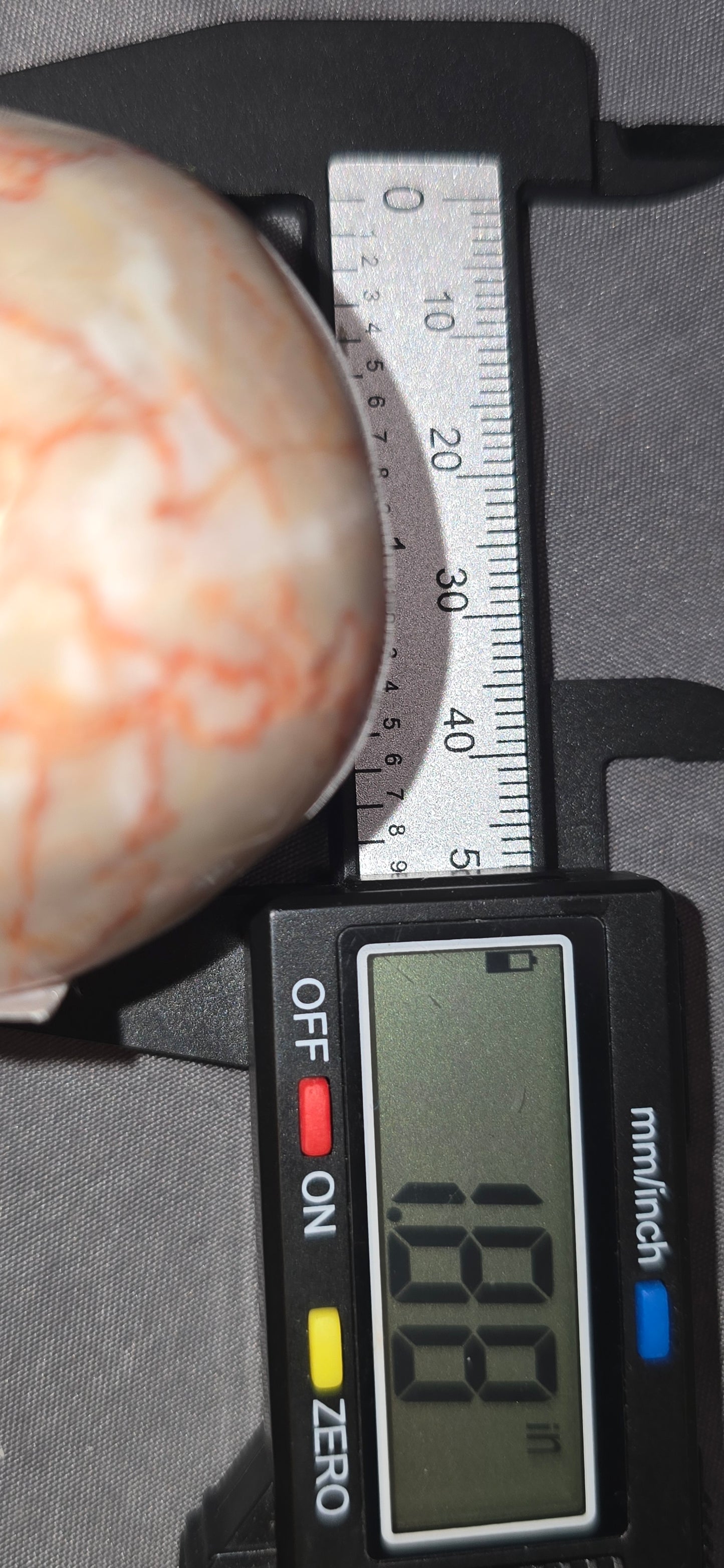 Red Vein Jasper Jack Head