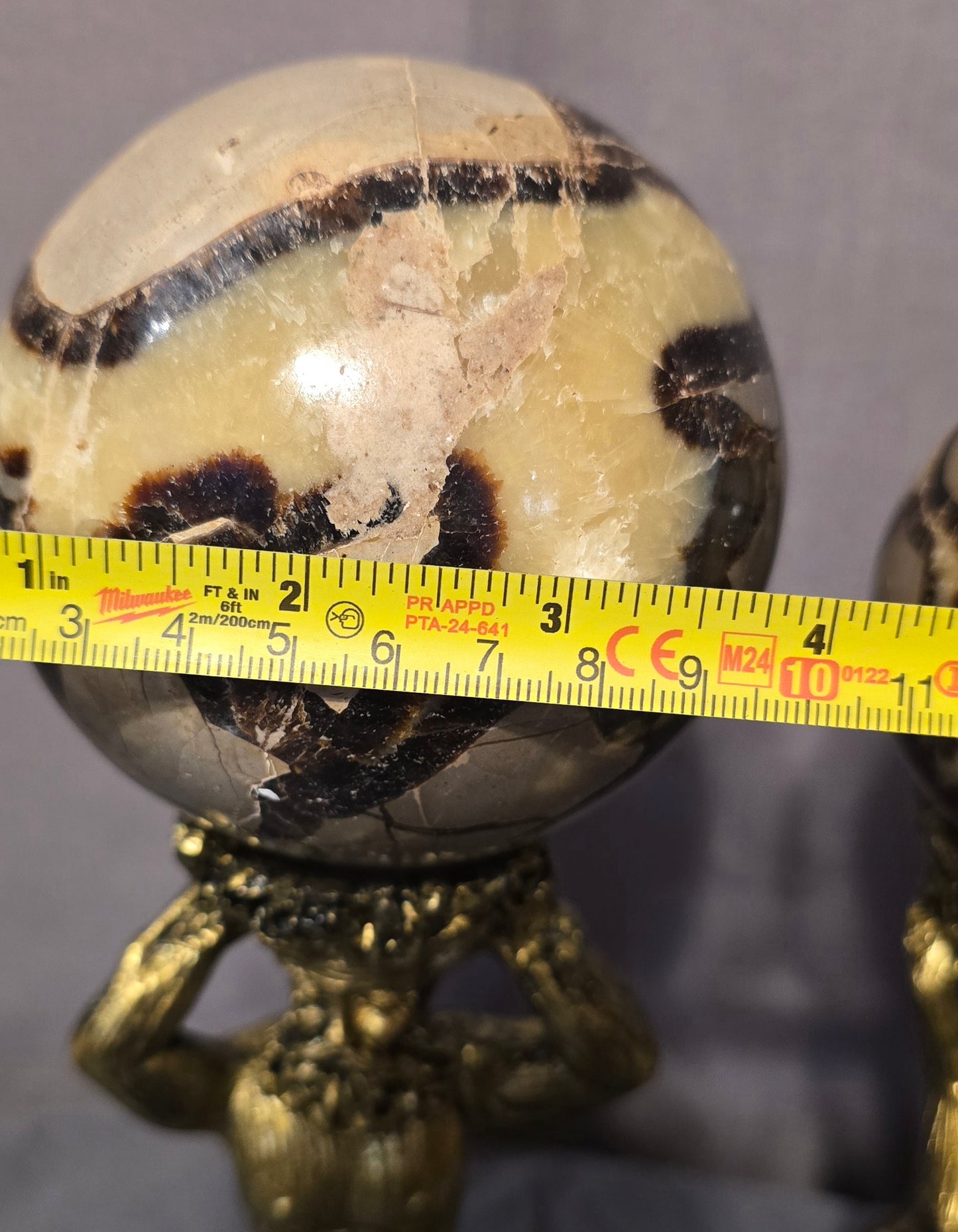 S0372 Septarian Sphere