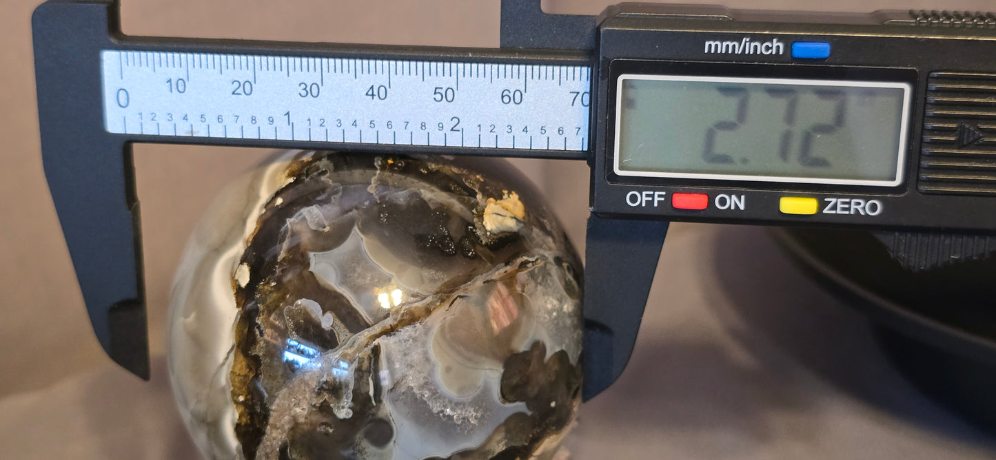 Volcanic Agate Sphere