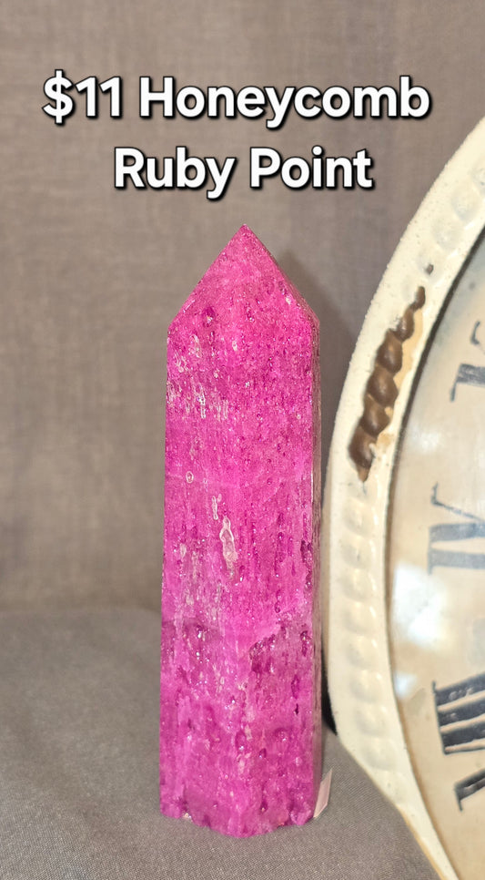 Honeycomb Ruby Point