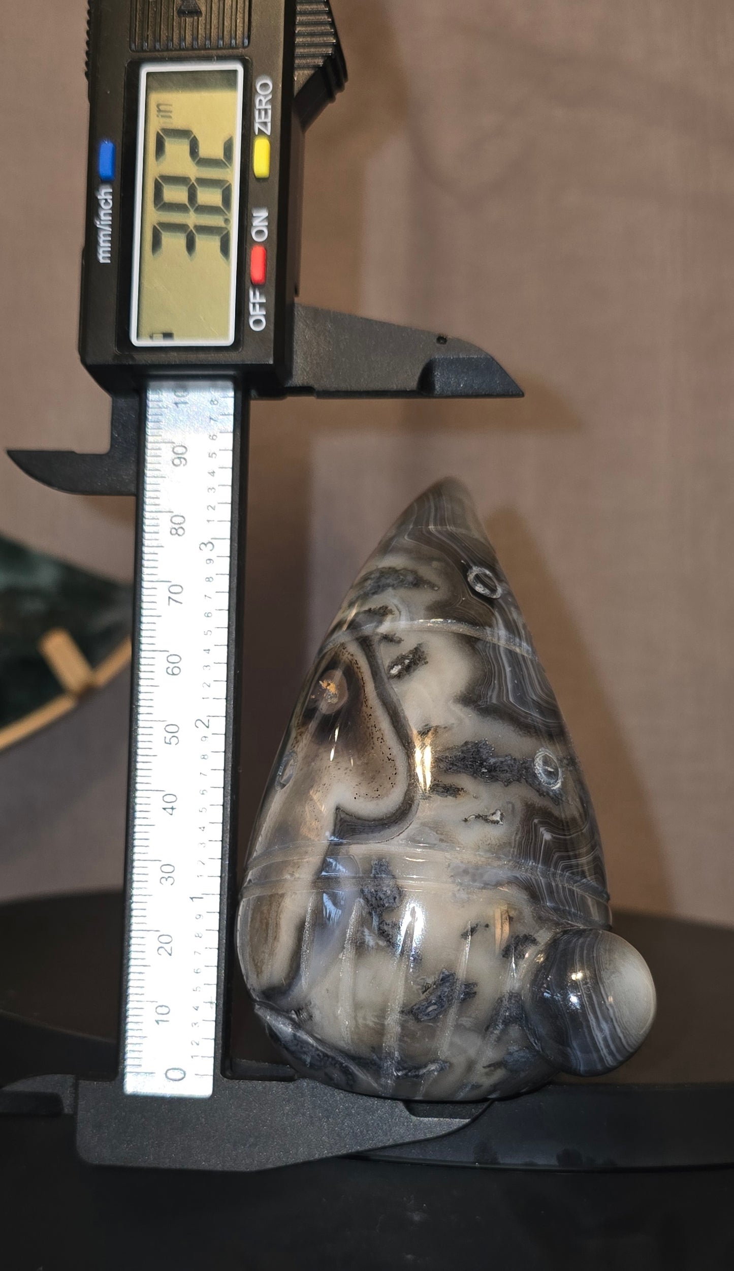 Black & White Sardonyx Gnome