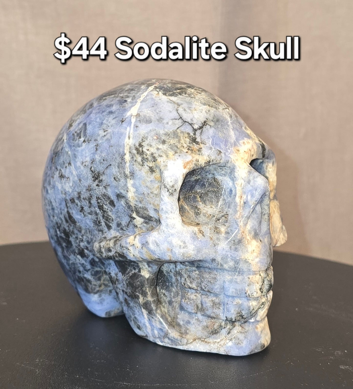 Sodalite Skull