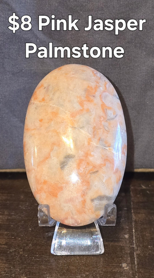 S0286 Pink Jasper Palmstone