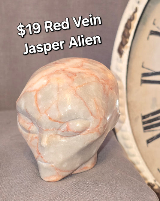 Red Vein Jasper Alien