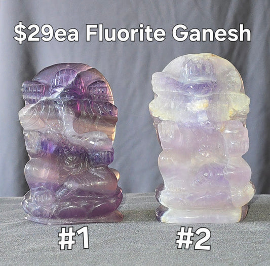 S0438 Fluorite Ganesh